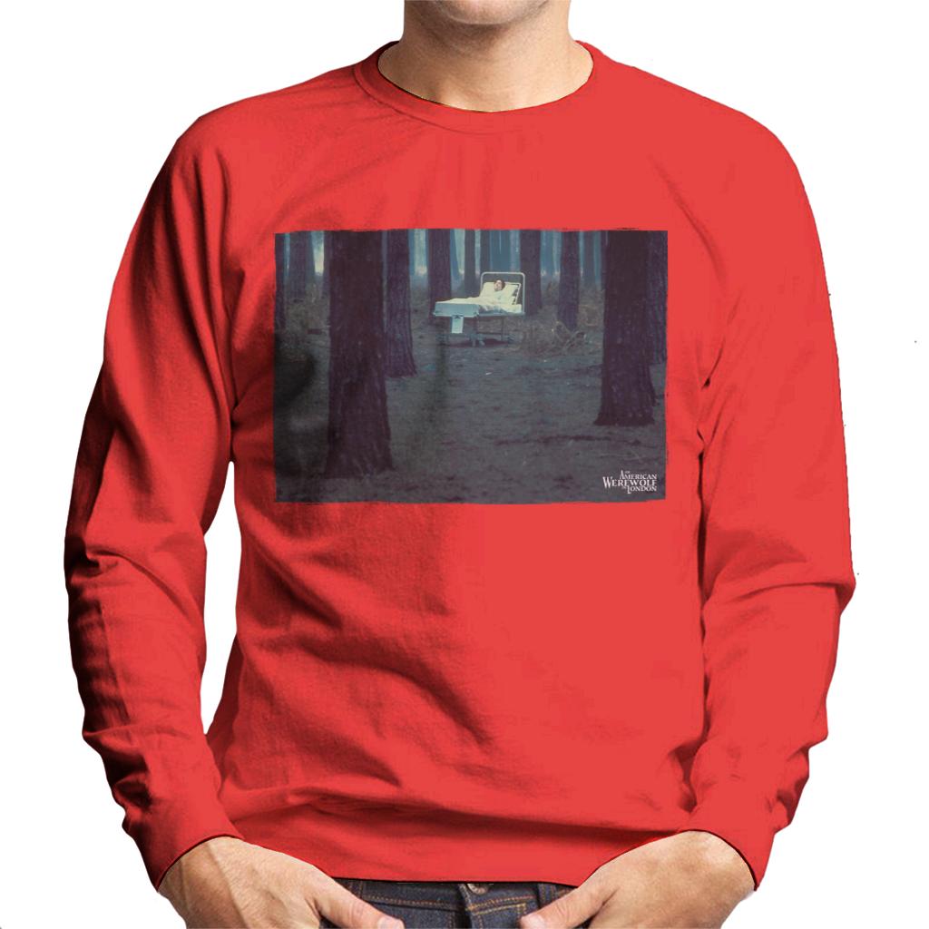 An American Werewolf In London David In The Woods Men's Sweatshirt-ALL + EVERY