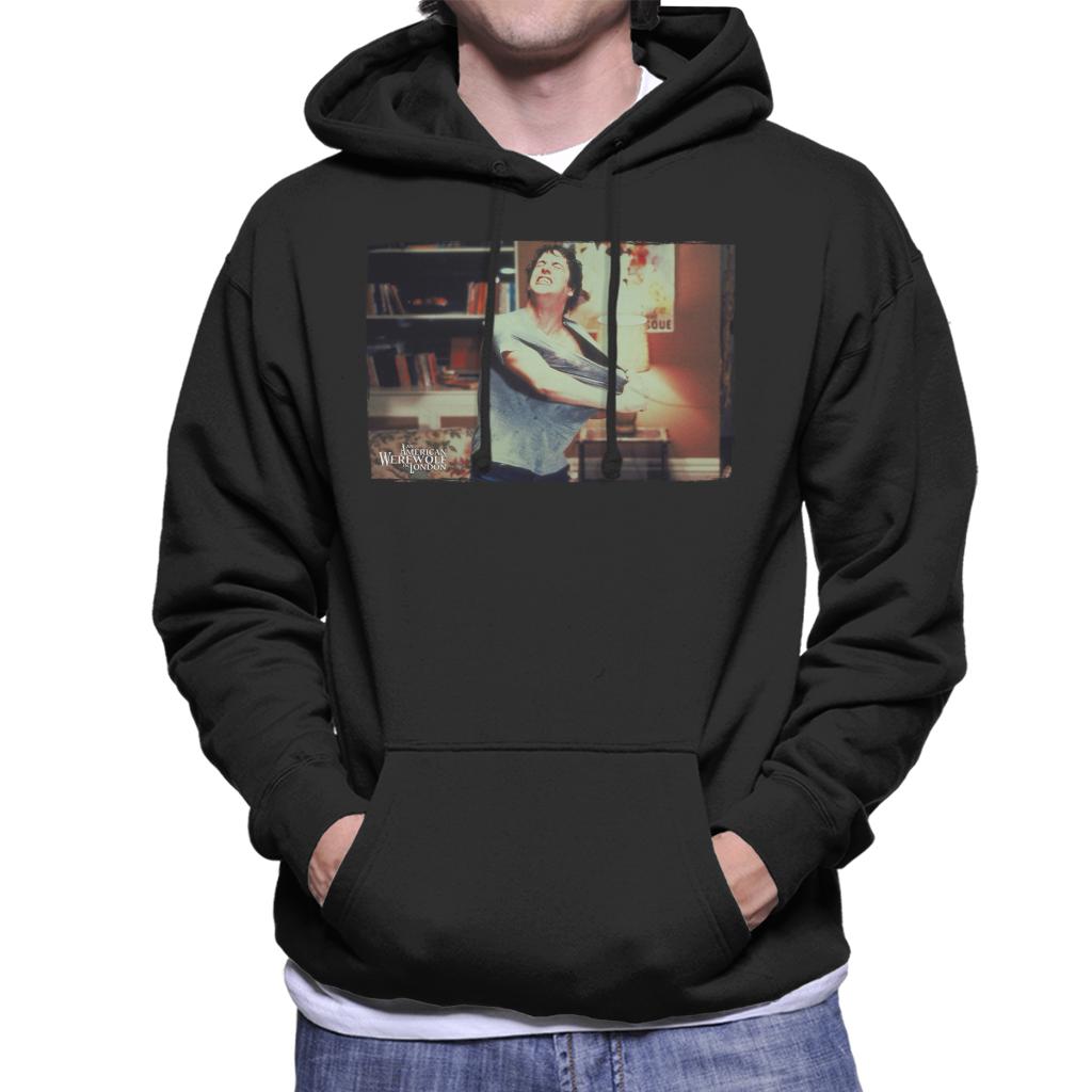 An American Werewolf In London David Transforming Men's Hooded Sweatshirt-ALL + EVERY