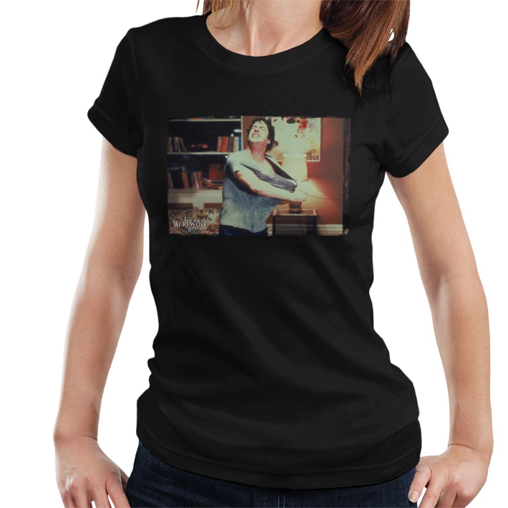 An American Werewolf In London David Transforming Women's T-Shirt-ALL + EVERY