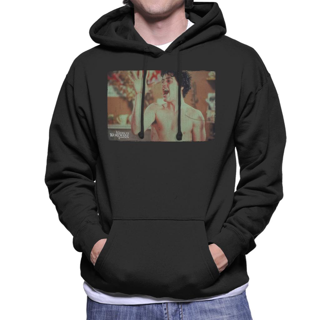 An American Werewolf In London Davids Hand Transforming Men's Hooded Sweatshirt-ALL + EVERY