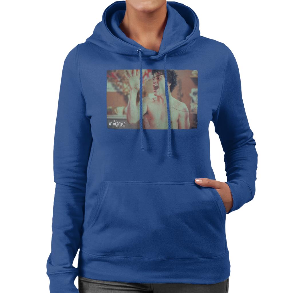 An American Werewolf In London Davids Hand Transforming Women's Hooded Sweatshirt-ALL + EVERY