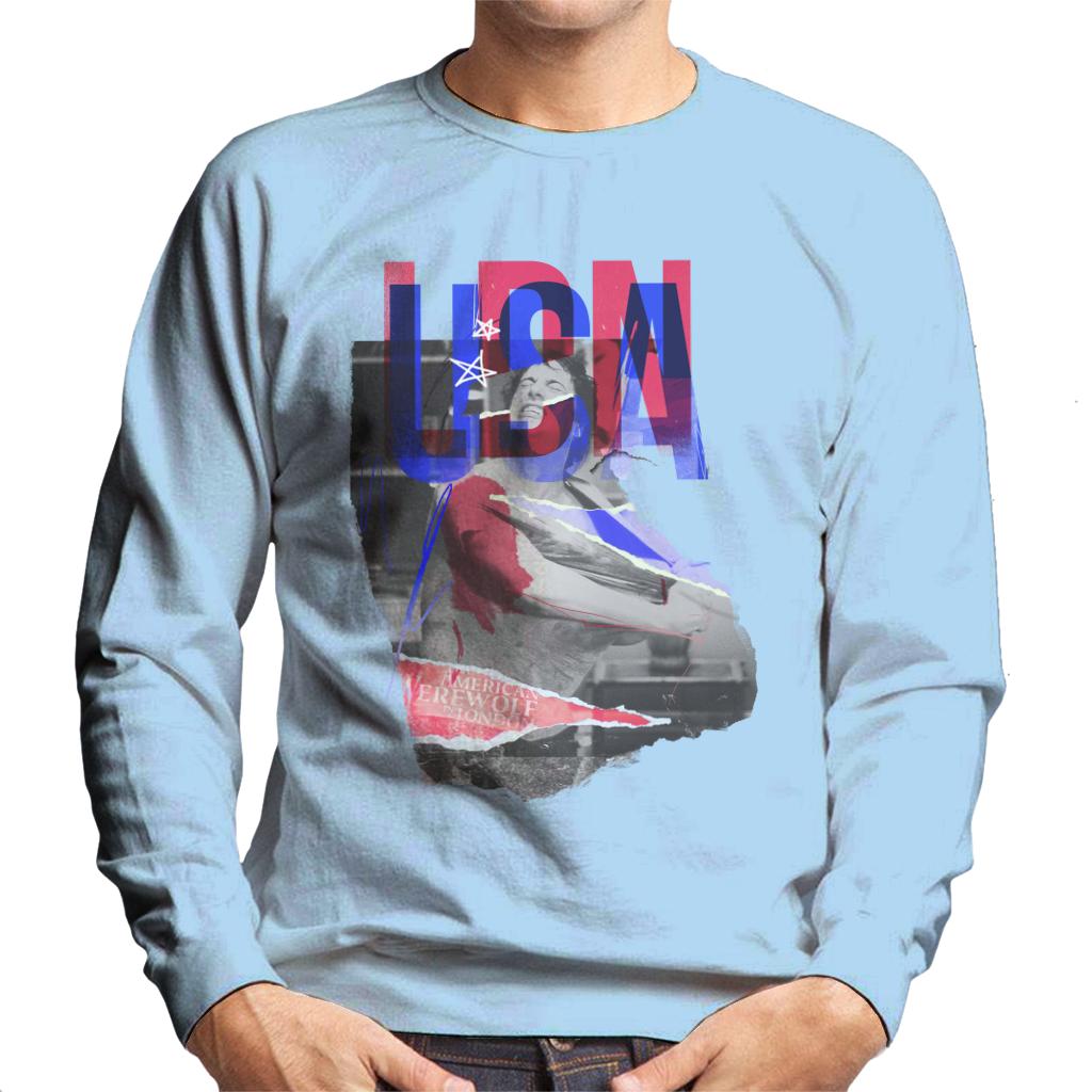 An American Werewolf In London USA Theme Men's Sweatshirt-ALL + EVERY