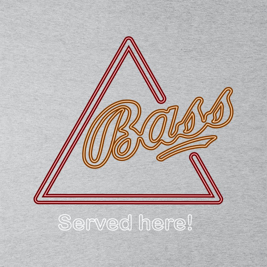 Bass Served Here Neon Sign Men's Sweatshirt-ALL + EVERY