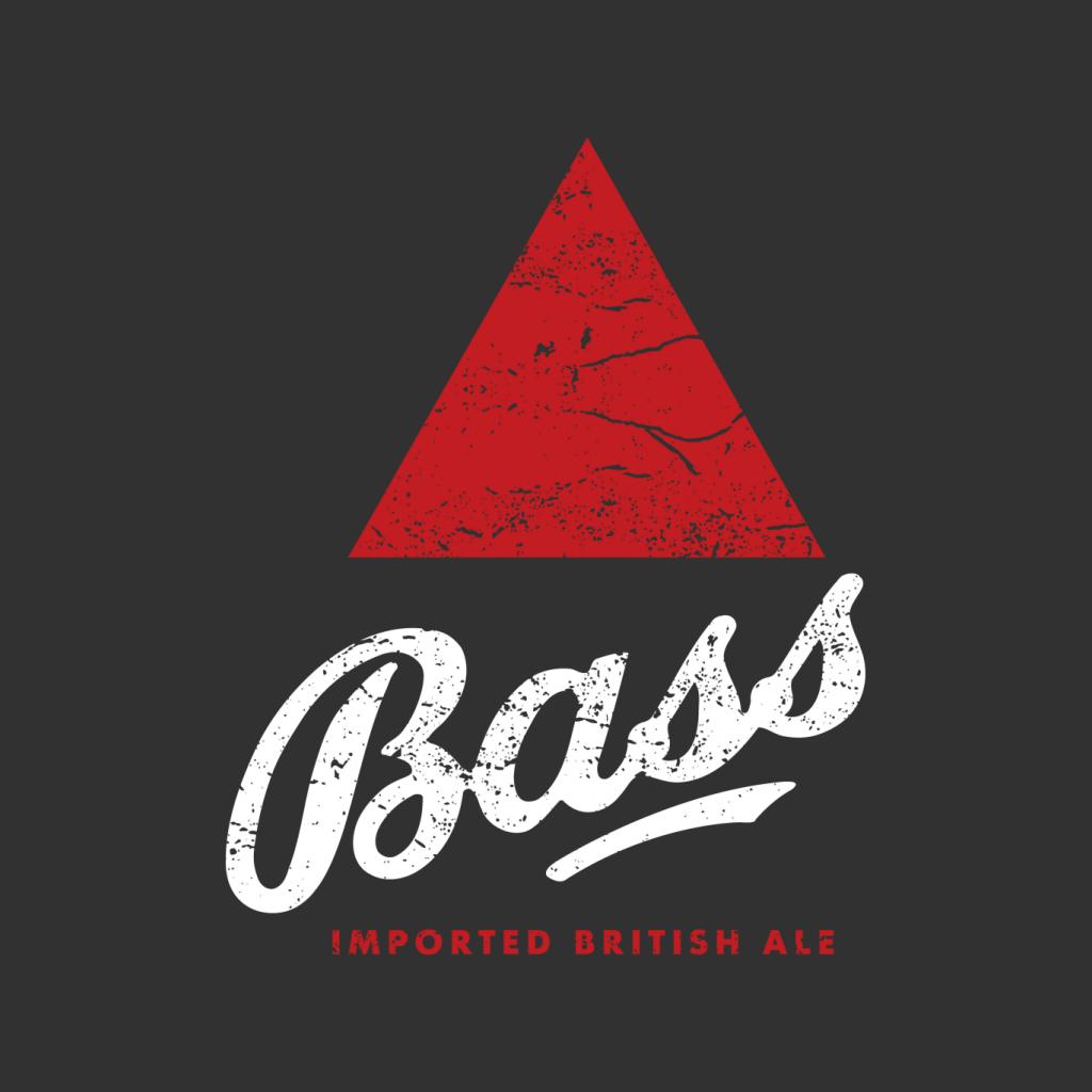 Bass Red Triangle Classic Logo Men's T-Shirt-ALL + EVERY