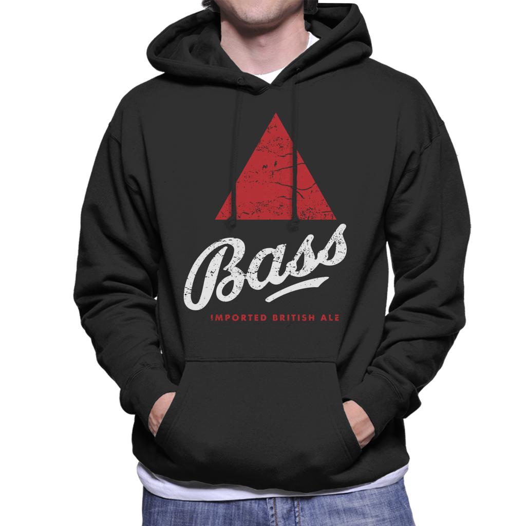 Bass Red Triangle Classic Logo Men's Hooded Sweatshirt-ALL + EVERY