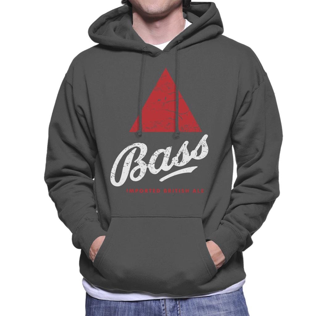 Bass Red Triangle Classic Logo Men's Hooded Sweatshirt-ALL + EVERY