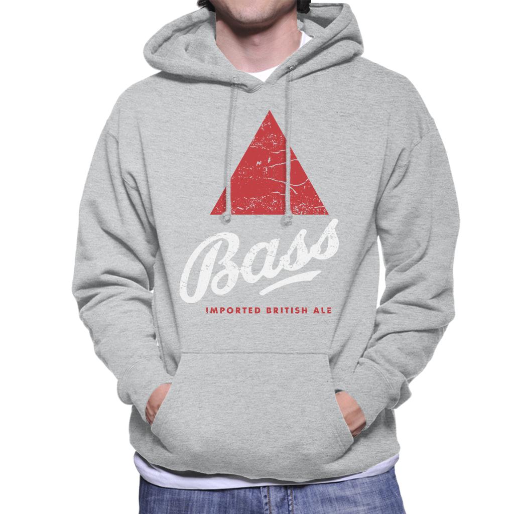 Bass Red Triangle Classic Logo Men's Hooded Sweatshirt-ALL + EVERY