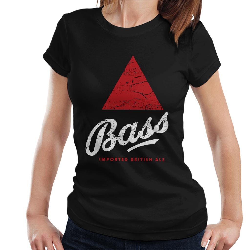 Bass Red Triangle Classic Logo Women's T-Shirt-ALL + EVERY