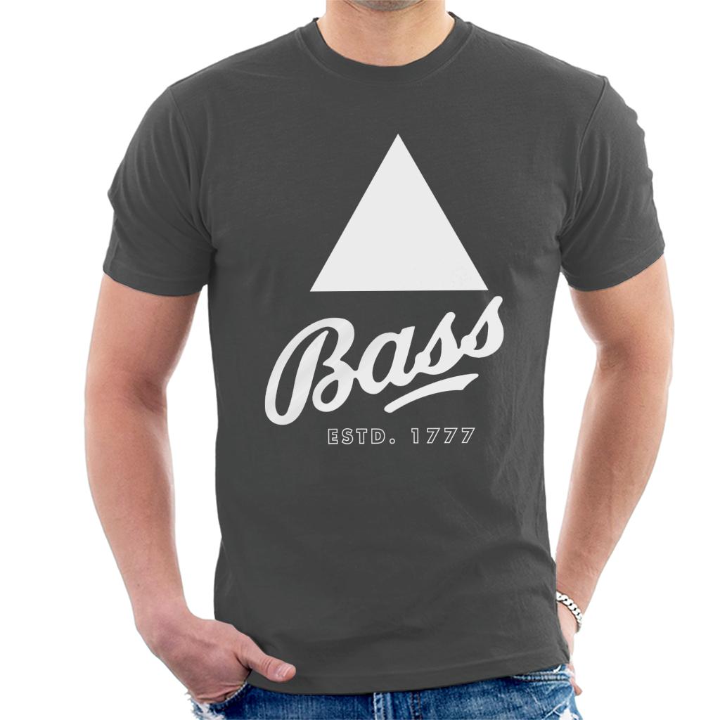 Bass Estd 1777 Black Triangle Men's T-Shirt-ALL + EVERY