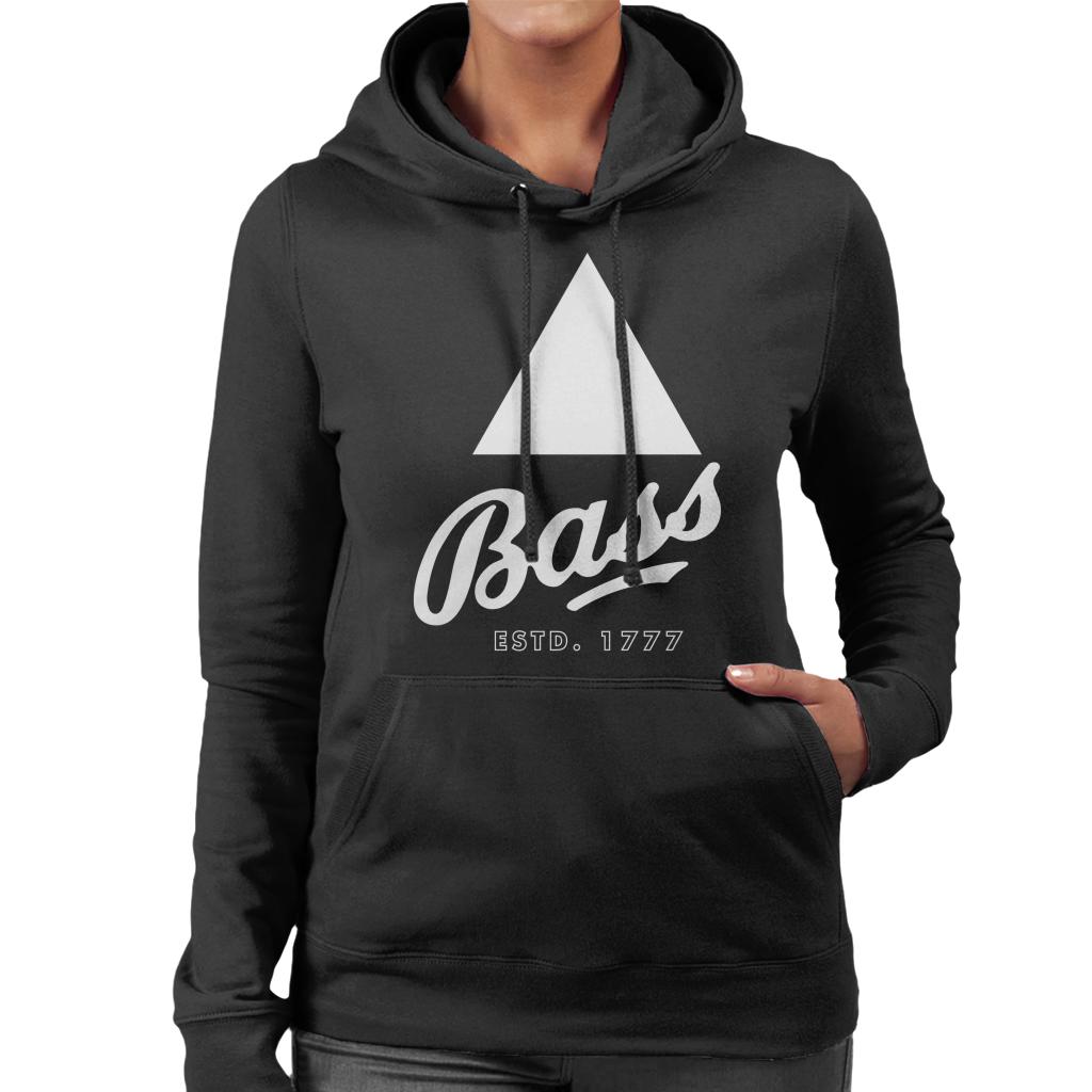 Bass Estd 1777 Black Triangle Women's Hooded Sweatshirt-ALL + EVERY