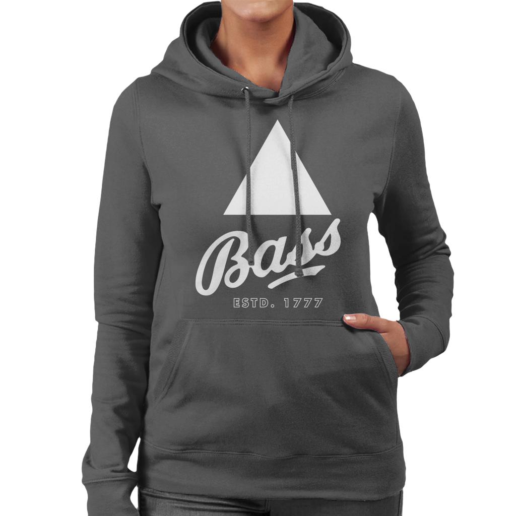 Bass Estd 1777 Black Triangle Women's Hooded Sweatshirt-ALL + EVERY