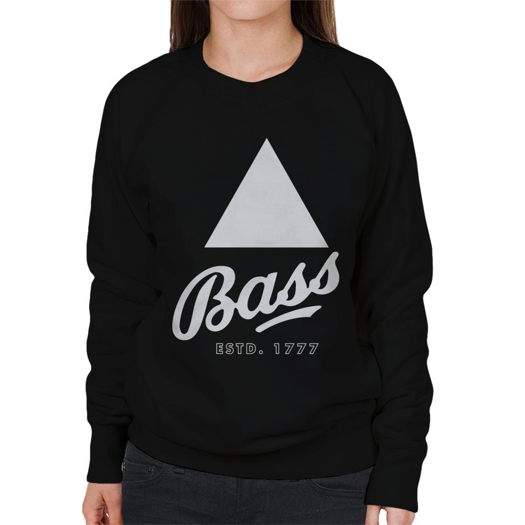 Bass Estd 1777 Black Triangle Women's Sweatshirt-ALL + EVERY