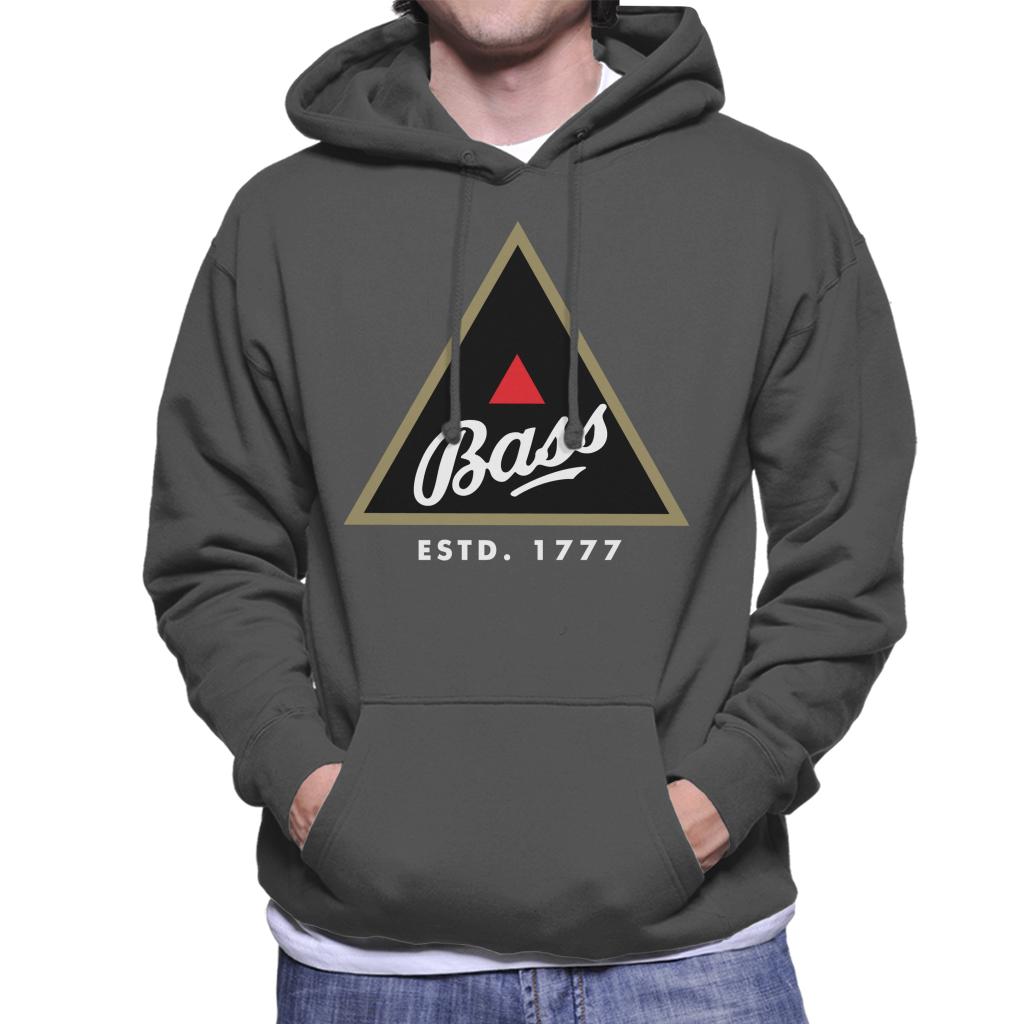 Bass Black Triangle Men's Hooded Sweatshirt-ALL + EVERY