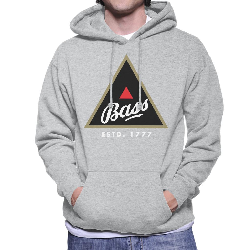 Bass Black Triangle Men's Hooded Sweatshirt-ALL + EVERY