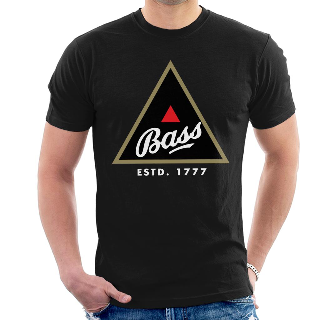 Bass Black Triangle Men's T-Shirt-ALL + EVERY