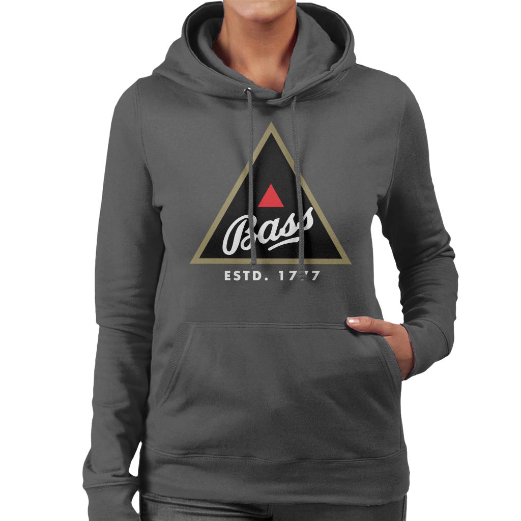 Bass Black Triangle Women's Hooded Sweatshirt-ALL + EVERY