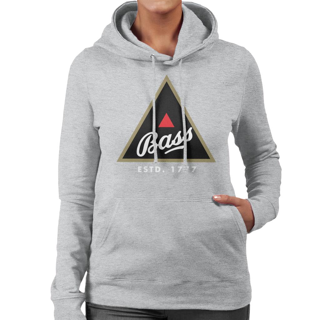 Bass Black Triangle Women's Hooded Sweatshirt-ALL + EVERY