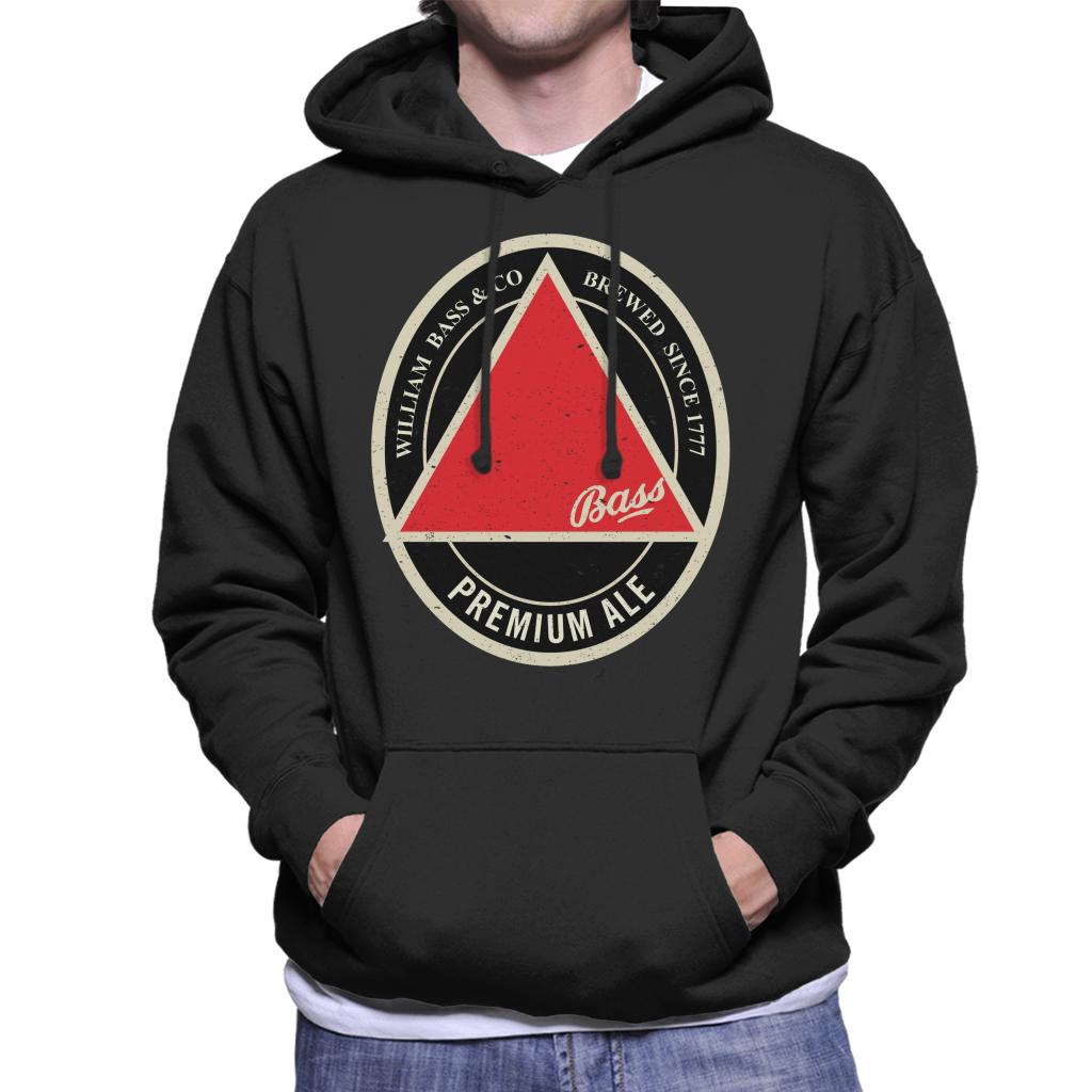 Bass Red Triangle Label Men's Hooded Sweatshirt-ALL + EVERY