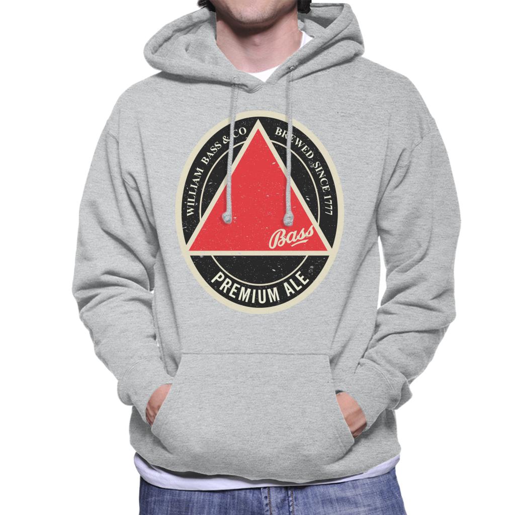 Bass Red Triangle Label Men's Hooded Sweatshirt-ALL + EVERY