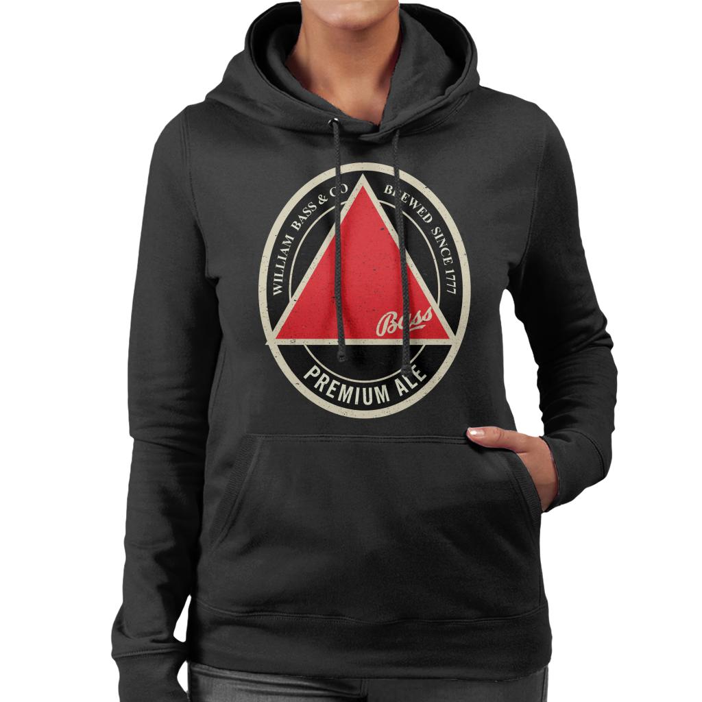 Bass Red Triangle Label Women's Hooded Sweatshirt-ALL + EVERY