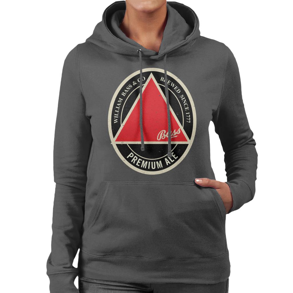 Bass Red Triangle Label Women's Hooded Sweatshirt-ALL + EVERY