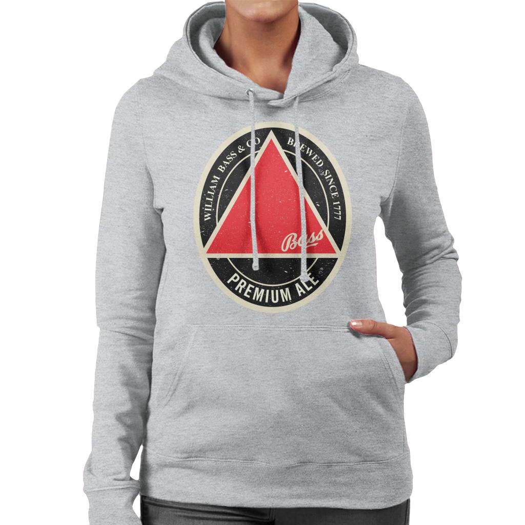 Bass Red Triangle Label Women's Hooded Sweatshirt-ALL + EVERY