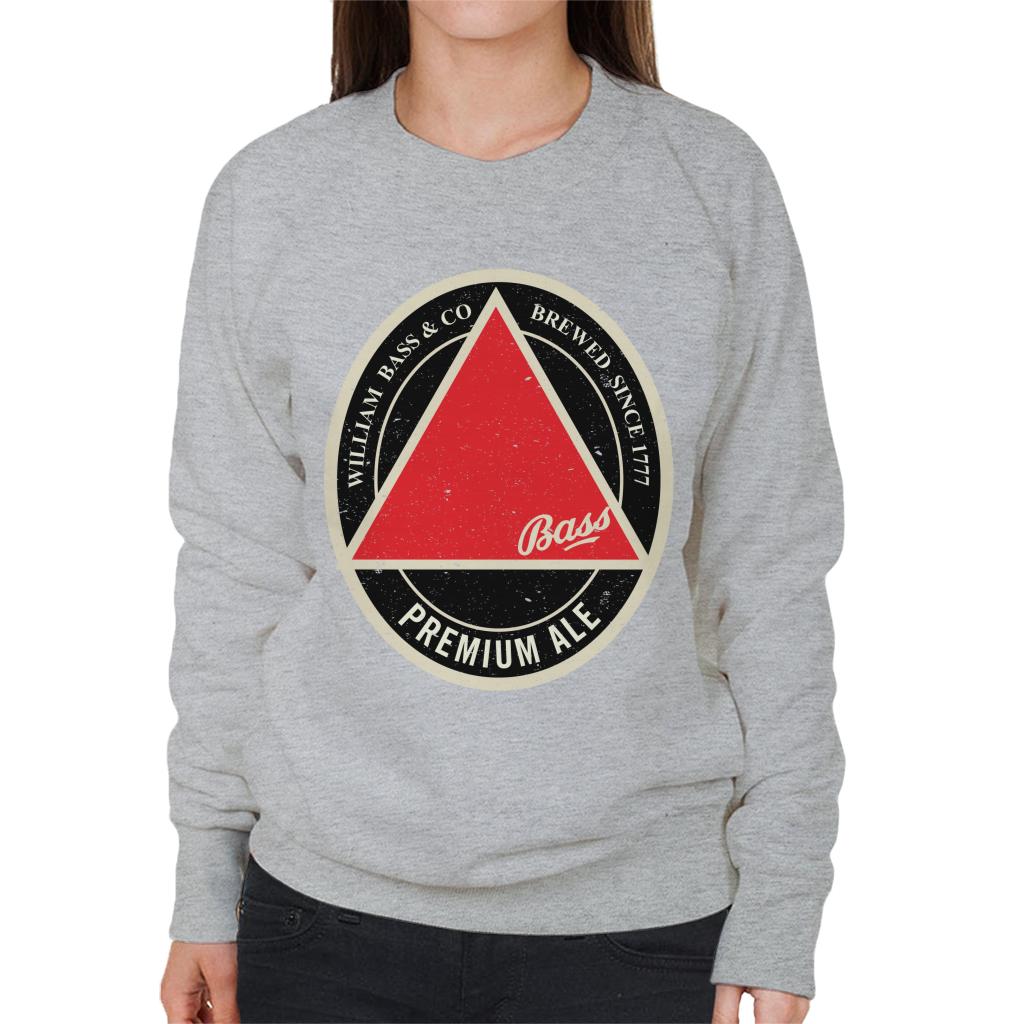 Bass Red Triangle Label Women's Sweatshirt-ALL + EVERY