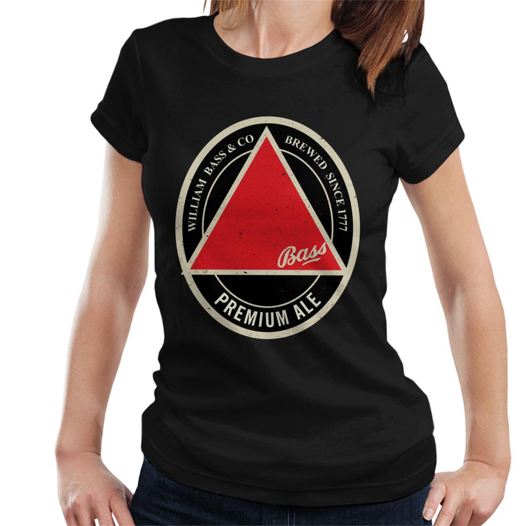 Bass Red Triangle Label Women's T-Shirt-ALL + EVERY