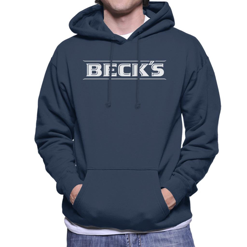 Beck's Logo Men's Hooded Sweatshirt-ALL + EVERY