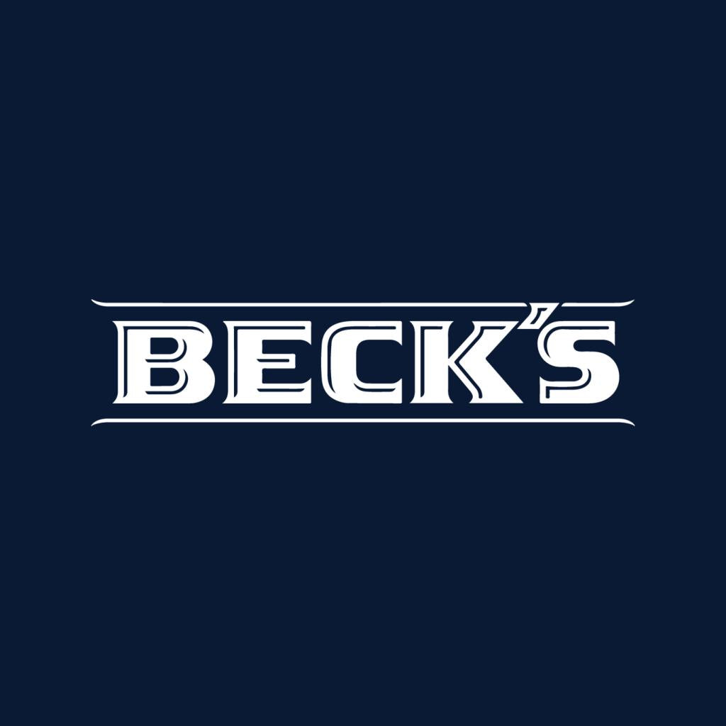 Beck's Logo Men's T-Shirt-ALL + EVERY