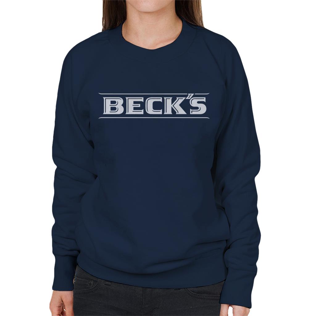 Beck's Logo Women's Sweatshirt-ALL + EVERY