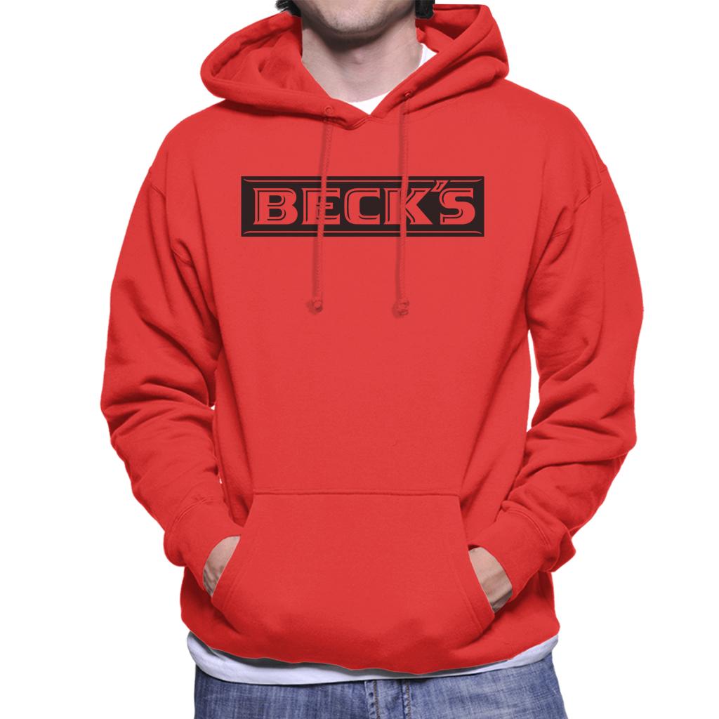 Beck's Classic Logo Men's Hooded Sweatshirt-ALL + EVERY