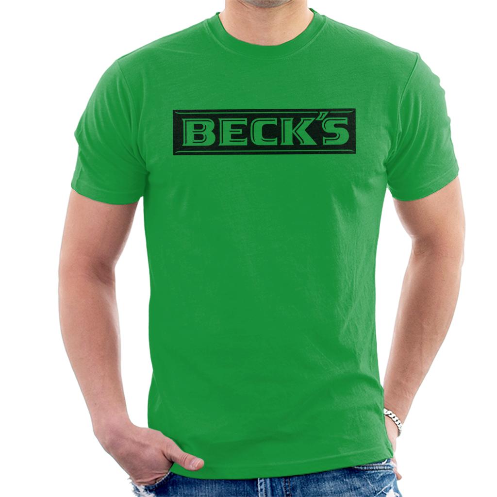 Beck's Classic Logo Men's T-Shirt-ALL + EVERY