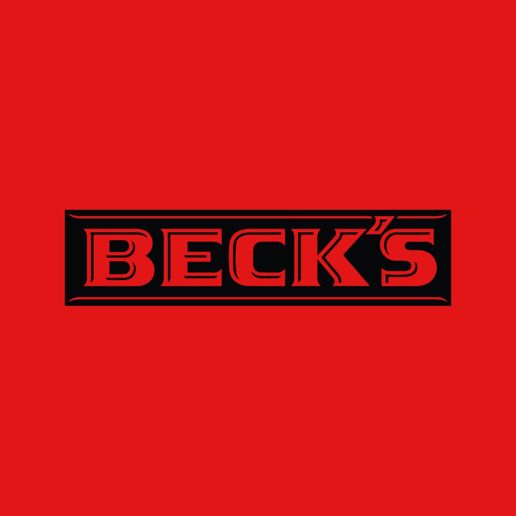 Beck's Classic Logo Men's T-Shirt-ALL + EVERY