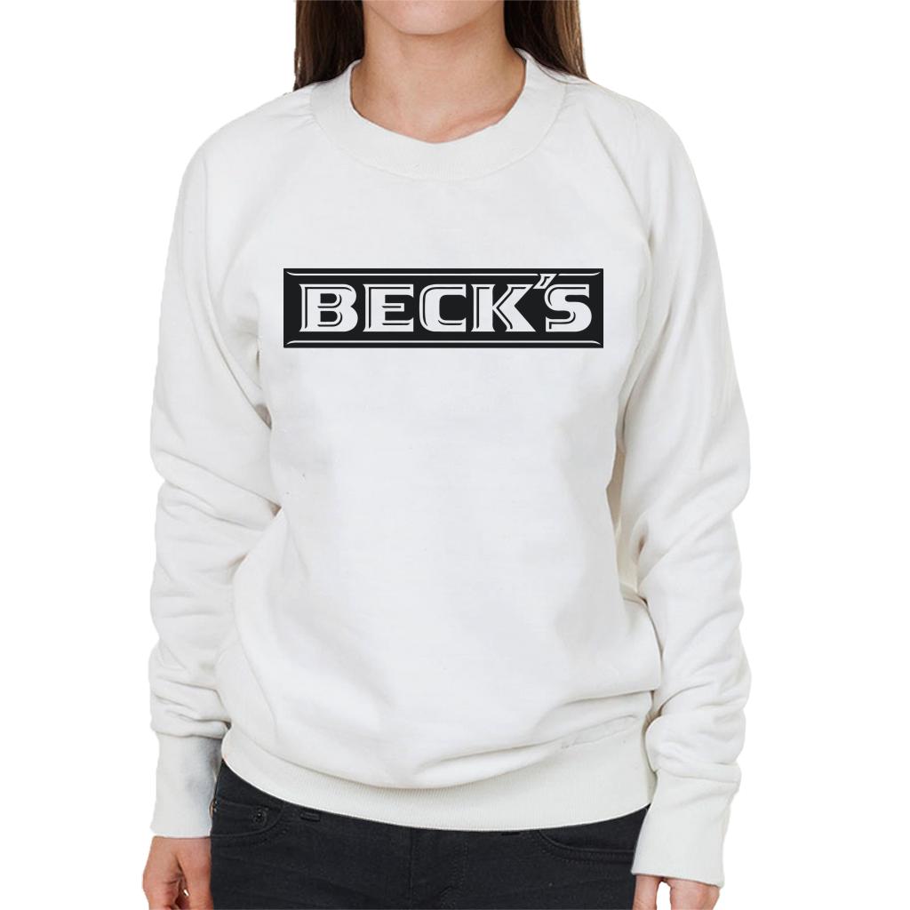 Beck's Classic Logo Women's Sweatshirt-ALL + EVERY