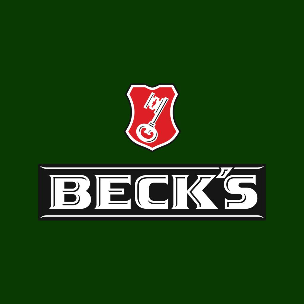 Beck's Logo With Key Symbol Men's T-Shirt-ALL + EVERY