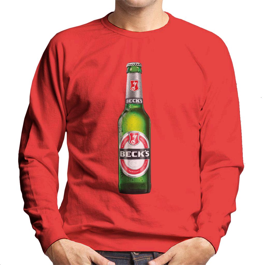 Beck's Bottle Men's Sweatshirt-ALL + EVERY