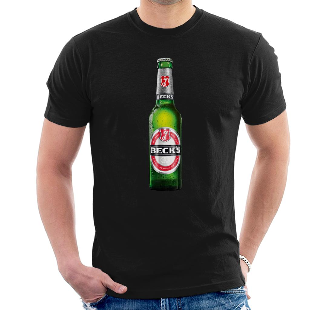 Beck's Bottle Men's T-Shirt-ALL + EVERY