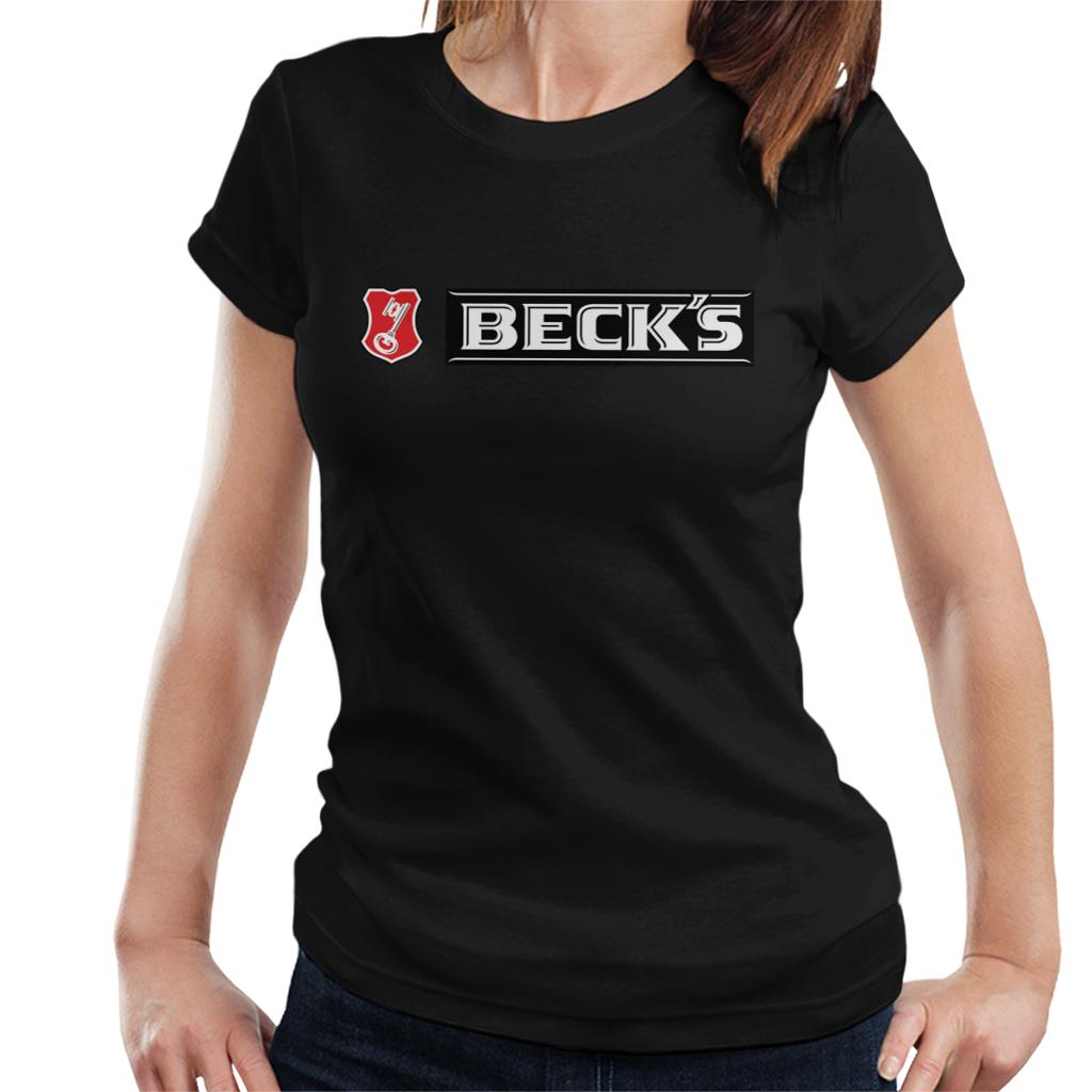 Beck's Key Logo Women's T-Shirt-ALL + EVERY