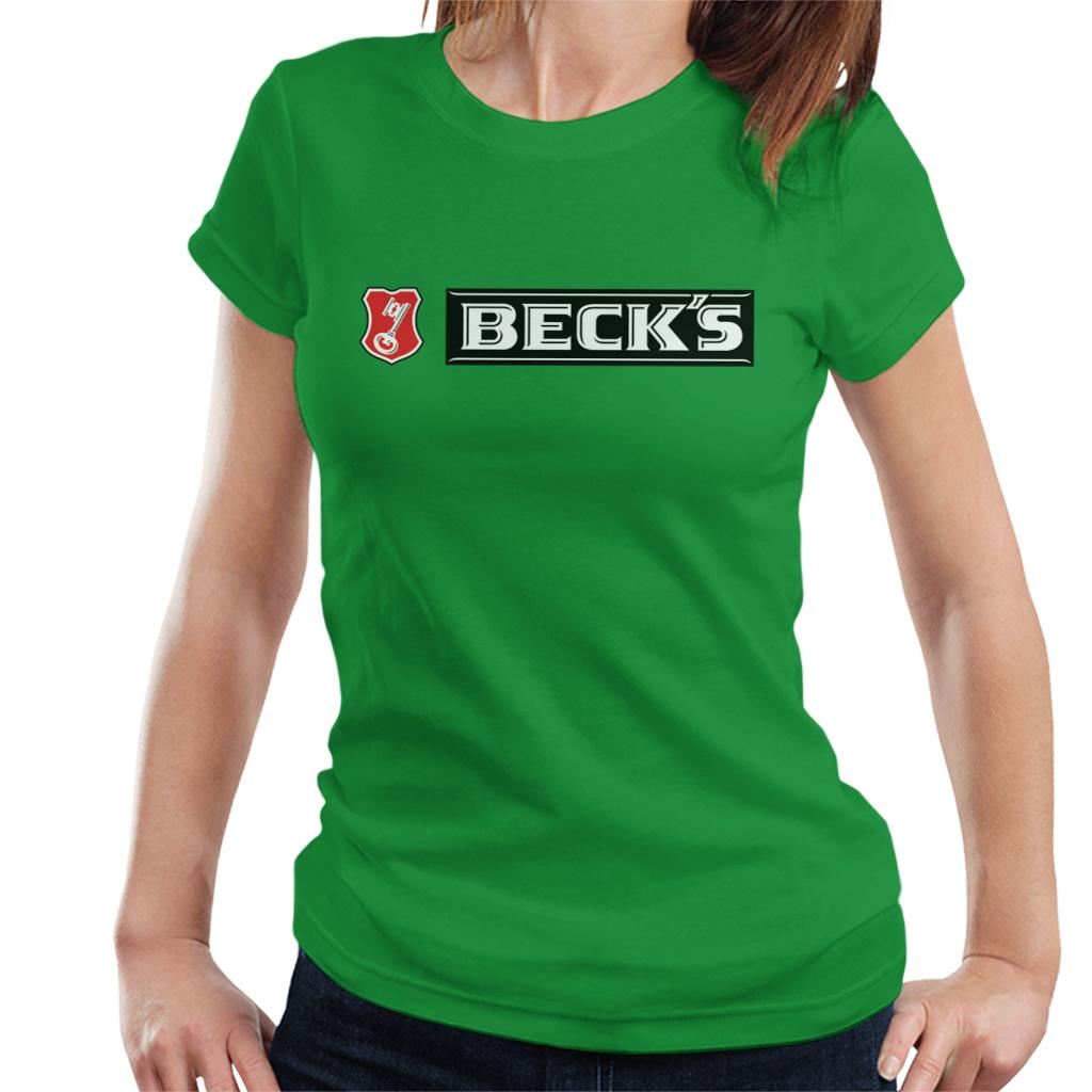 Beck's Key Logo Women's T-Shirt-ALL + EVERY