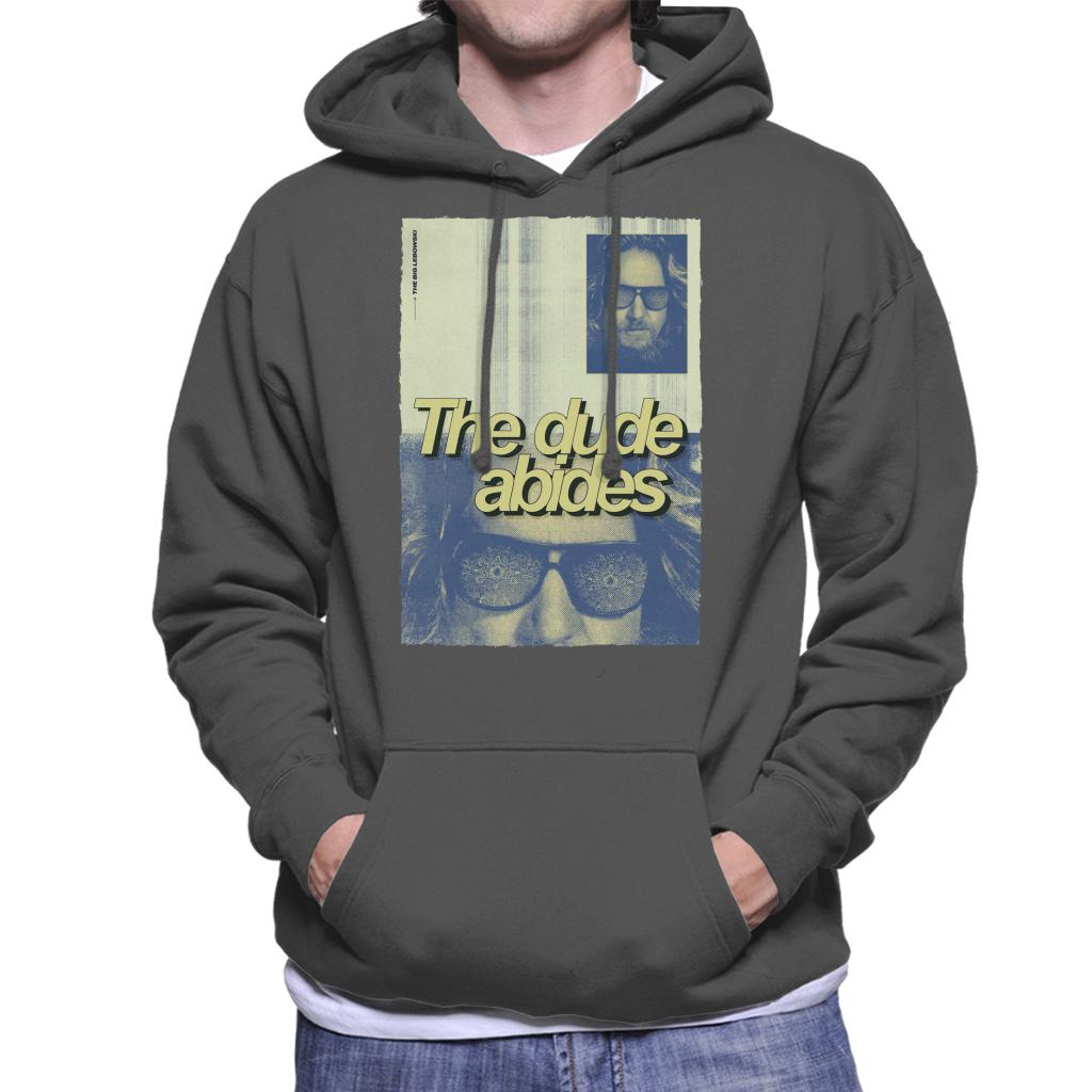 The Big Lebowski The Dude Abides Poster Men's Hooded Sweatshirt-ALL + EVERY