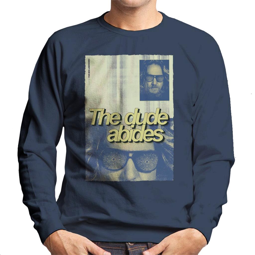 The Big Lebowski The Dude Abides Poster Men's Sweatshirt-ALL + EVERY
