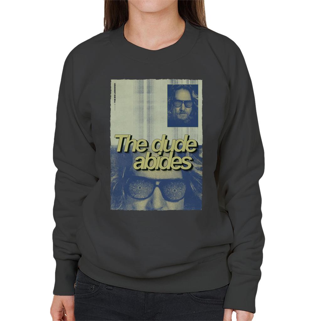 The Big Lebowski The Dude Abides Poster Women's Sweatshirt-ALL + EVERY