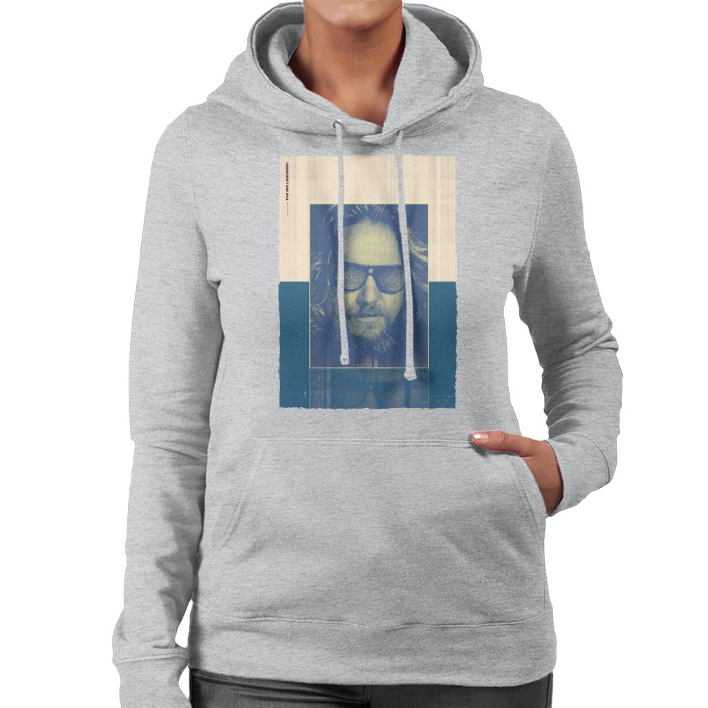 The Big Lebowski The Dude Face Nostalgia Women's Hooded Sweatshirt-ALL + EVERY