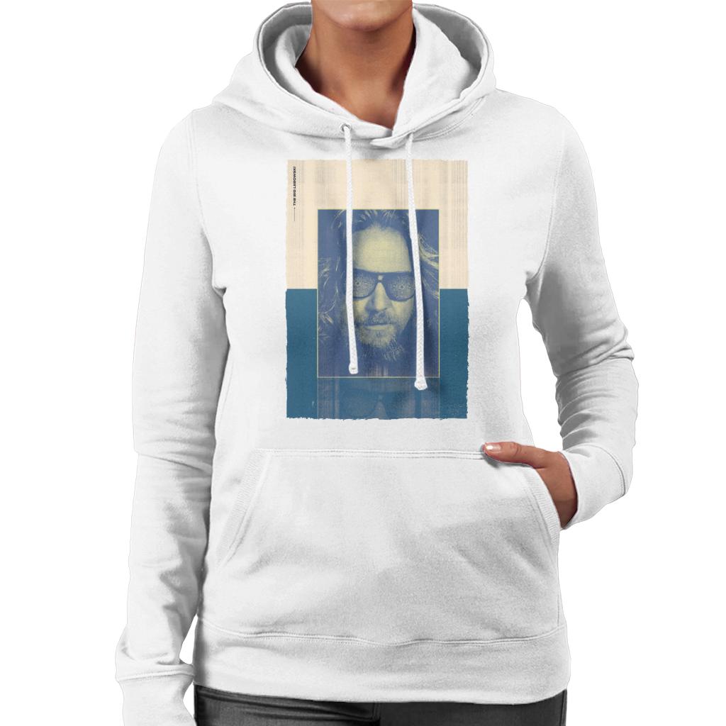 The Big Lebowski The Dude Face Nostalgia Women's Hooded Sweatshirt-ALL + EVERY