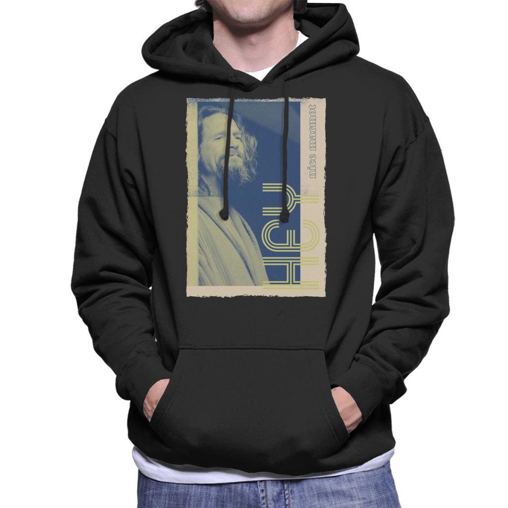 The Big Lebowski The Dude Hey Nice Marmot Nostalgia Men's Hooded Sweatshirt-ALL + EVERY