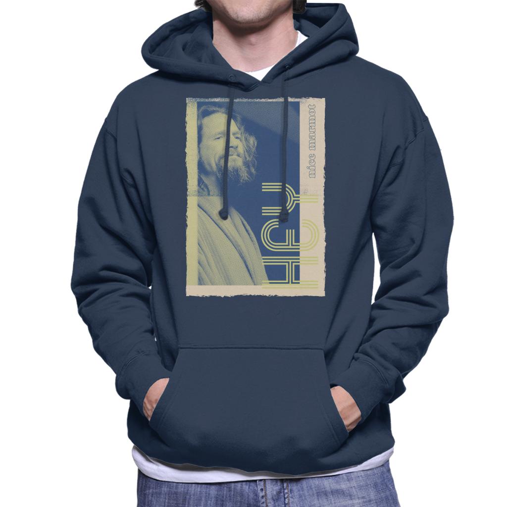 The Big Lebowski The Dude Hey Nice Marmot Nostalgia Men's Hooded Sweatshirt-ALL + EVERY