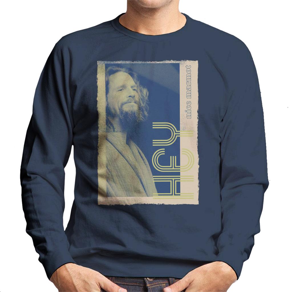 The Big Lebowski The Dude Hey Nice Marmot Nostalgia Men's Sweatshirt-ALL + EVERY
