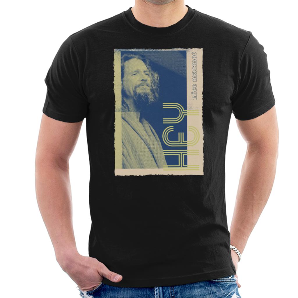 The Big Lebowski The Dude Hey Nice Marmot Nostalgia Men's T-Shirt-ALL + EVERY