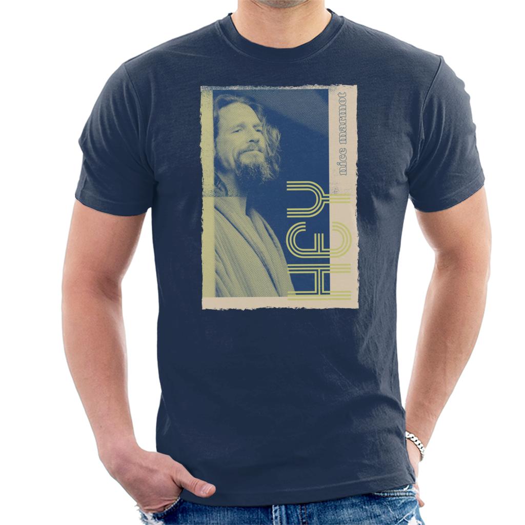 The Big Lebowski The Dude Hey Nice Marmot Nostalgia Men's T-Shirt-ALL + EVERY